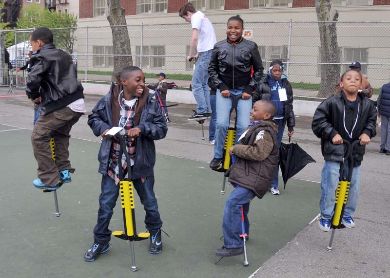 Disney Comes to Thomas Jefferson Park in Harlem Disney Comes to Thomas Jefferson Park in Harlem