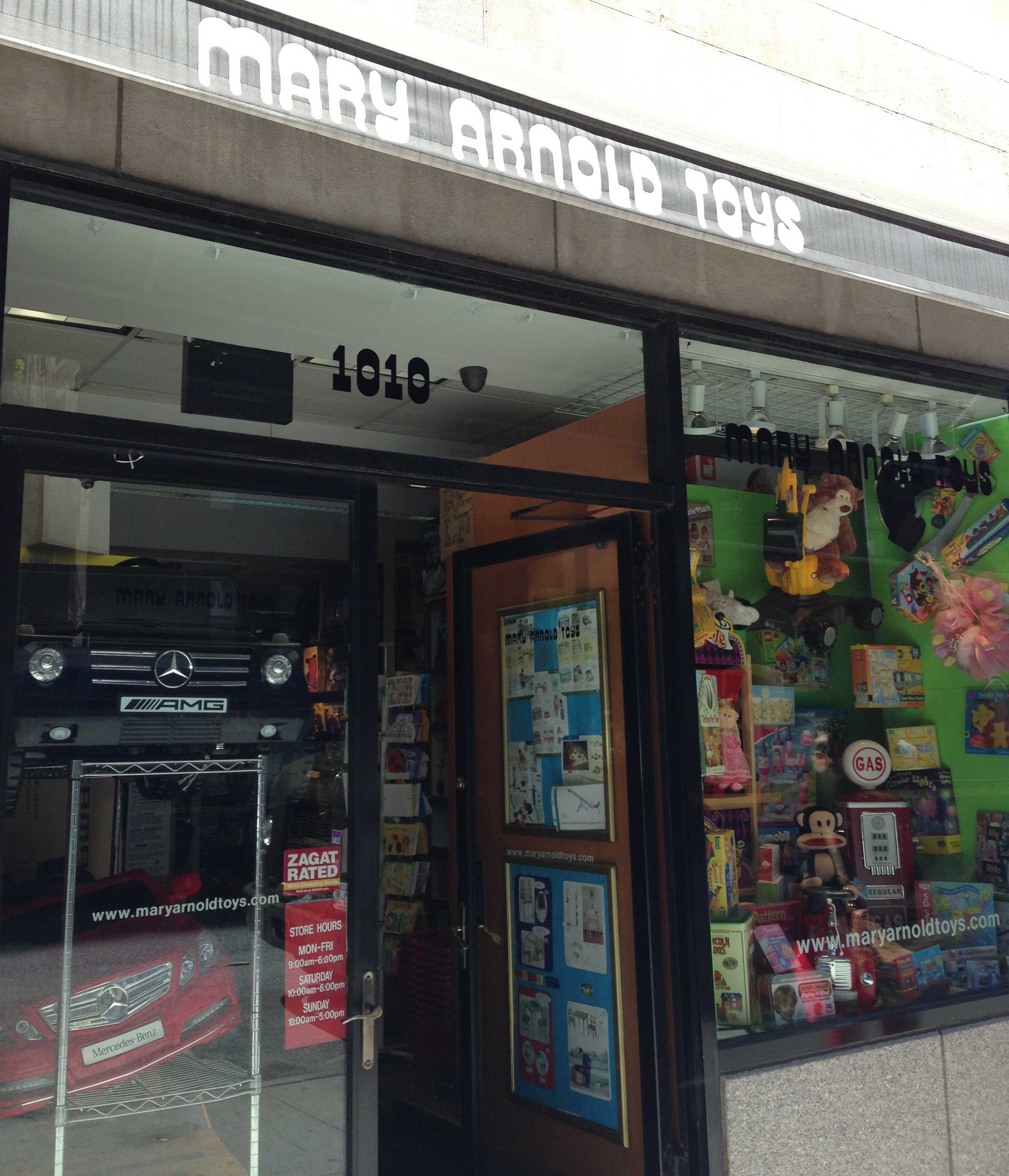 mary arnold toy store