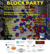FiDi Spring Community Day Block Party FiDi Spring Community Day Block Party