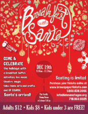 Lehman Stages presents Breakfast With Santa Lehman Stages presents Breakfast With Santa